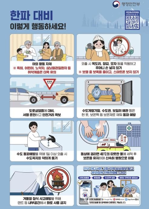 가평군보건소, 한파 대비 방문건강관리 강화