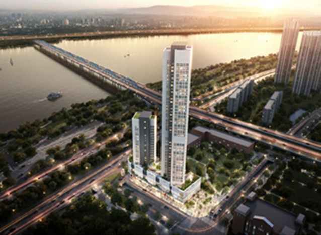 서빙고역 역세권 활성화 사업 조감도