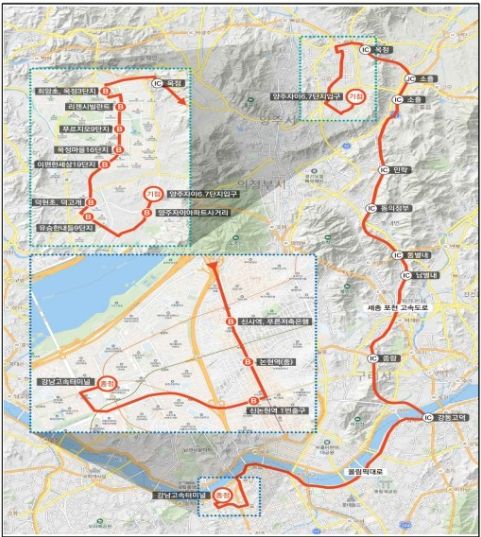 양주~강남 직행 광역버스 신설 확정…2026년 하반기 운행