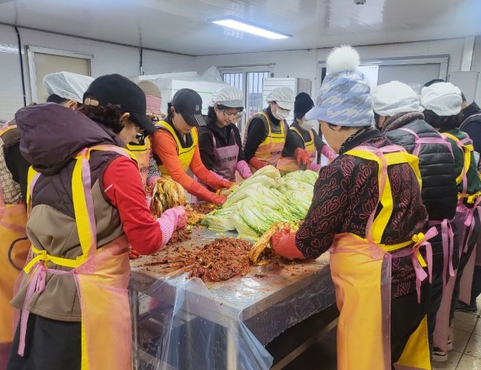 바르게살기 함양군협의회 여성봉사회, 사랑의 김장 나눔