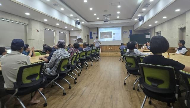 지난 6월 초록꿈틀마을에서 열린 워케이션 운영 전문성 강화를 위한 주민 역량강화 교육