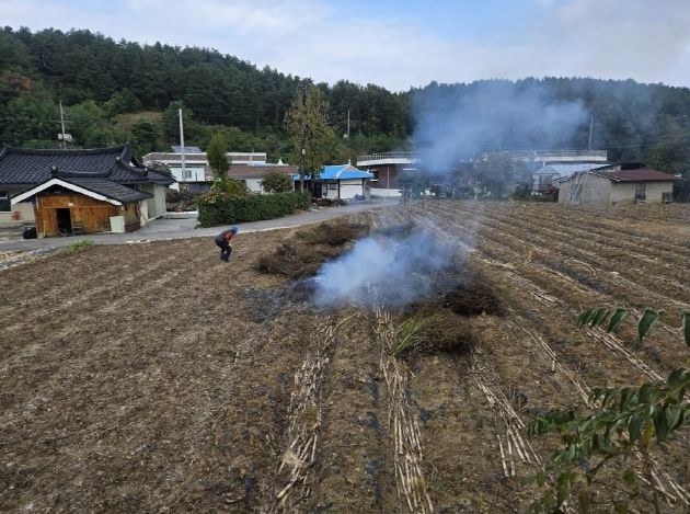강릉시, 동절기 맞이 영농폐기물 불법 소각 집중 단속
