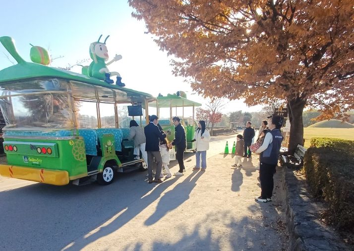 경주시시설관리공단, 비단벌레전기자동차 겨울맞이 온기 나눔 서비스 제공